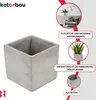 KOTARBAU® Blumentopf Übertopf 20 x 20 cm für Blumen Produktbild-Vorschau 5