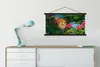 MuchoWow® Textilposter Schmetterlinge - Blume - Natur 90x45 Produktbild-Vorschau 3