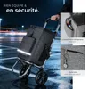 Chariot de courses Shopper, 3 en 1, pliable, avec sac Voir les images du produit 7