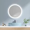 EMKE Rund Badspiegel 60cm mit 3 LED Lichtfarben + Dimmbar Produktbild-Vorschau 1