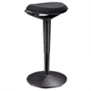 Bürohocker ASTORIA, höhenverstellbar, schwarz. Produktbild-Vorschau 2