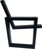 Bankbeine 2stk. 51x76cm schwarz pulverbeschichtet Bankkufen Produktbild-Vorschau 1