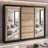 BELANO Schwebetürenschrank 200 cm mit Spiegel – Produktbild-Vorschau 2