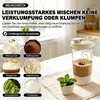 450ml Elektro Shaker Proteinshake, 7000 U/min - Perfekt für Produktbild-Vorschau 4