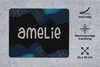 MuchoWow® Mauspad Mousepad Amelie - Pastell - Mädchen 23x19 Produktbild-Vorschau 2