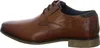 Side view of a brown leather business shoe. Produktbild-Vorschau