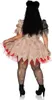 Voodoo-Kostüm für Damen in Übergröße Halloween-Kostüm Produktbild-Vorschau 6