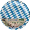 Papstar Pappteller Bayrisch Blau 23cm Durchmesser 50 Stück Produktbild-Vorschau 1
