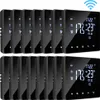 A collection of smart thermostats arranged in rows. Podgląd zdjęcia produktu