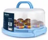 Boîte à gâteaux WELLHAUS bleue 30 x 26,5 x 15,3 cm Voir les images du produit 12