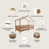 Petite Amélie Hausbett Maison - 90x200 cm - Walnuss– Produktbild-Vorschau 3