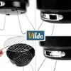 Vilde | Rund Grill Klappbar - 28x26x22 cm - Holzkohlegrill Produktbild-Vorschau 4