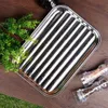 Perforierte Edelstahl-Grillplatte für Fleisch, Fisch, Produktbild-Vorschau 7