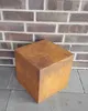 Dekorationsquader Cortenstahl (Roststahl) 50x50x50 cm Produktbild-Vorschau 1