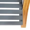 relaxdays vešiak na uteráky bambus prírodný/sivý Náhľad obrázku produktu 6