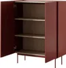BETTSO Zweitürige Hochkommode mit hohen Metallbeinen COLOR Produktbild-Vorschau 3