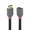 DisplayPort 1.4 Verlängerungskabel Anthra Line, Stecker Produktbild-Vorschau 3