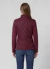 RABE Damen Jacke Dunkelrot Größe 52 mit diamantförmiger Produktbild-Vorschau 4