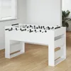 vidaXL Calcio balilla bianco 146,5 x 74 x 85 cm in Anteprima dell’immagine prodotto 2