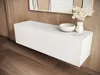 PLATAN ROOM Armoire TV Lowboard 105 cm en blanc Suspendu ou Voir les images du produit 6