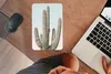 MuchoWow® Mauspad Mousepad Kaktus - Grün - Natur - Blau Produktbild-Vorschau 3