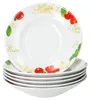 6x Tomate Pastateller Ø27cm Porzellan Tomaten & Schrift Produktbild-Vorschau 5