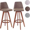 lot de 2 tabourets de bar HWC-C43, chaise de bar tabouret Voir les images du produit 4