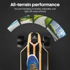 Qekud V2 Elektro-Longboard mit Dual‑Hub‑Motor 1200W (2000W Produktbild-Vorschau 3