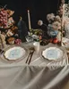 Pappteller 21cm mit Goldrand und Sternen 6er Set Creme / Produktbild-Vorschau 4