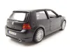 A black toy Volkswagen Golf R32 model car is shown from a rear-quarter angle against a white background. Voir les images du produit
