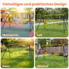 COSTWAY Schaukelgestell mit Nestschaukel, Schaukelgerüst Produktbild-Vorschau 7