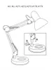 Lampe de bureau pour filles rose E27 Samson 4179 Rabalux Voir les images du produit 5