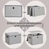 SONGMICS Aufbewahrungsboxen 3er-Set, Ordnungsbox, stapelbar Produktbild-Vorschau 12