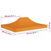 Maison Exclusive - Partytentdak, 4x3 meter, oranje, 270 Productafbeelding-voorbeeld 7