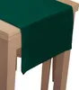 Voppi Bieżnik obrus na stół 40x220 cm zielony welurowy Podgląd zdjęcia produktu 5