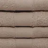 4er PACK Handtücher 50x100 cm 100% Baumwolle, Farbe: Beige Produktbild-Vorschau 4