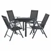 Juskys Aluminium Gartengarnitur Milano Gartenmöbel Set mit Produktbild-Vorschau 8