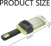 A product size chart showing a grater with dimensions indicated. Produktbild-Vorschau