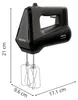 Handmixer 3MIX 6000 GN6028 (zwart, 600 Watt) Productafbeelding-voorbeeld 1