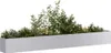 VidaXL 860701, Galvanisiertes Stahl, 3600 mm, 400 mm, 400 Produktbild-Vorschau 1