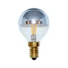 A single LED light bulb with a mirrored top and a clear glass bottom, shown against a white background. Produktbild-Vorschau