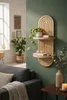 Skye Decor, Wandregal aus 100% melaminbeschichtetem Produktbild-Vorschau 2