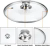 Kochtopfset 10-teilig – Edelstahl – Induktion – Glasdeckel Produktbild-Vorschau 3