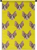 MuchoWow® Wandteppich Wandbehang Katze - Muster - Gelb Produktbild-Vorschau 1