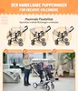BAYER CHIC 2000 Puppenwagen LINUS DUO 690-63 Produktbild-Vorschau 6