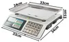 Verk 17115 Digitální stolní váha 50 kg / 2 g Náhľad obrázku produktu 8