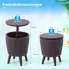 COSTWAY Cool Bar, 38L Gartentisch Outdoor wetterfest, Produktbild-Vorschau 8