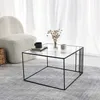 Skye Decor, Outline - Black, Couchtische, Schwarz, Glas, 55 Produktbild-Vorschau 3