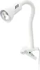 Lampada a morsetto, 6,7 cm, max. 40 W, bianco, Briloner Anteprima dell’immagine prodotto 1