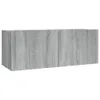 vidaXL 2-tlg. TV-Schrank-Set Grau Sonoma Holzwerkstoff -  Produktbild-Vorschau 6